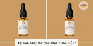 Tại sao vitamin Sunday Natural lại có sự khác biệt so với các sản phẩm khác? vitamin-sunday-natural