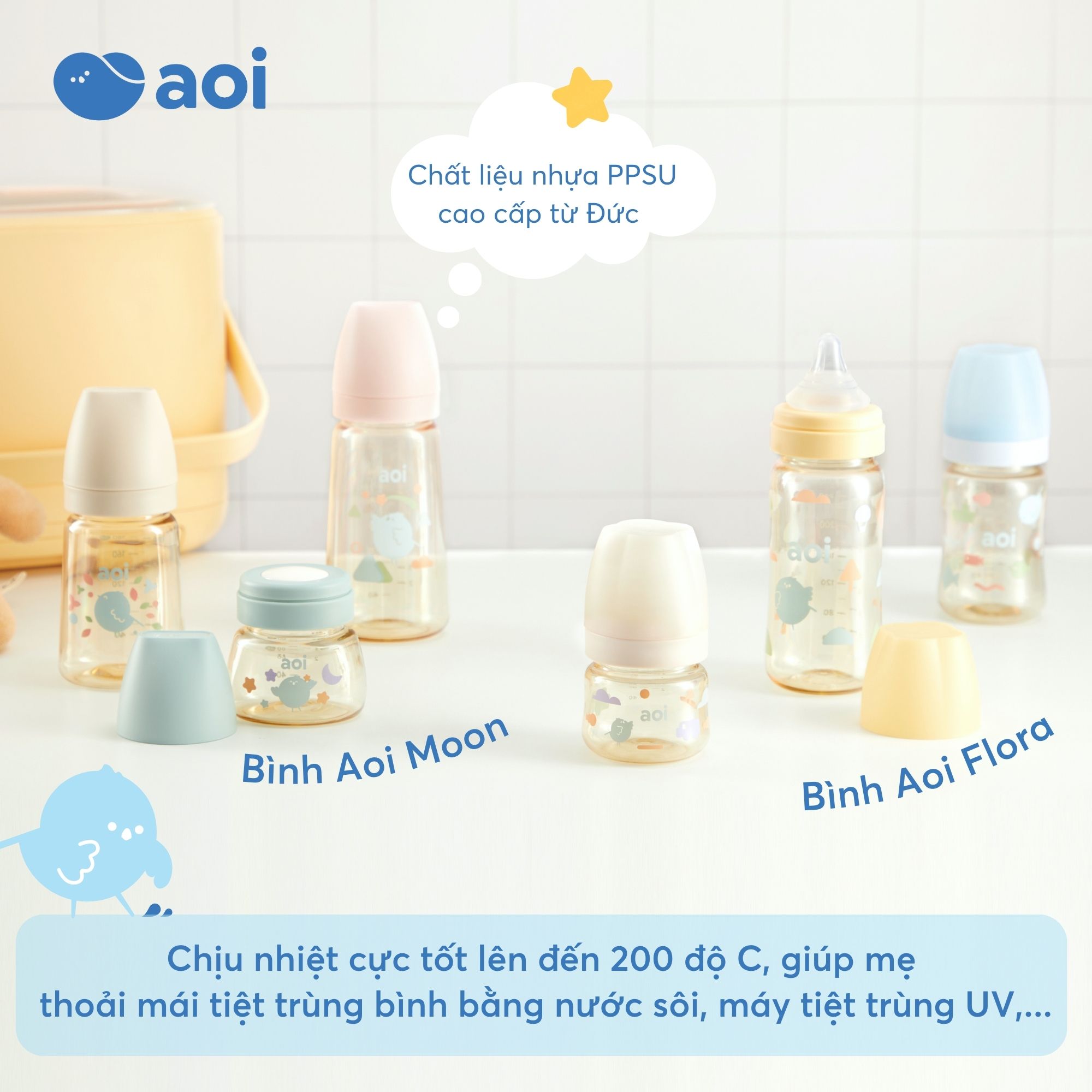 Bình sữa Aoi có tốt không? Có nên cho bé sử dụng?