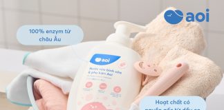 Review nước rửa bình sữa Aoi có tốt không? An toàn không?