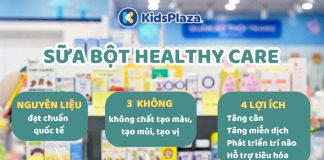 Mua sữa Healthy Care Úc ở đâu Hà Nội, TP Hồ Chí Minh?