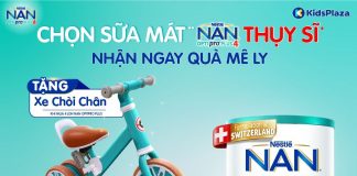 Chọn sữa mát Nan Thụy Sĩ – Nhận quà mê ly