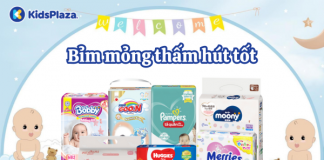Top 7 tã bỉm mỏng thấm hút tốt cho mùa hè