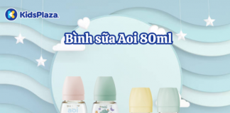Review bình sữa Aoi 80ml có tốt không? Có nên cho bé sử dụng?