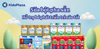 Điểm danh các dòng sữa pha sẵn phát triển trí nào cho bé tốt nhất hiện nay