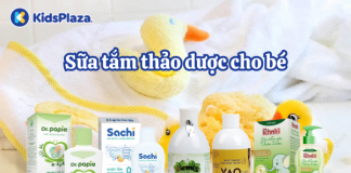 Review 5 sữa tắm thảo dược cho bé tốt nhất 2024