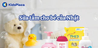 Top sữa tắm cho bé của Nhật được lòng mẹ Việt