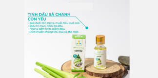 6 công dụng tuyệt vời của tinh dầu chanh sả cho bé yêu