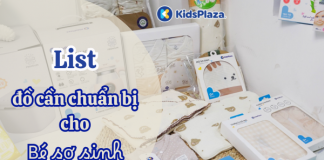 Lên list những thứ cần chuẩn bị cho bé sơ sinh sắp chào đời