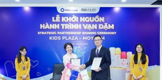 Lễ ký kết hợp tác chiến lược giữa Kids Plaza và Moyuum