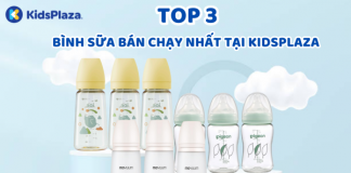 Top 3 bình sữa bán chạy nhất tháng 4 tại KidsPlaza