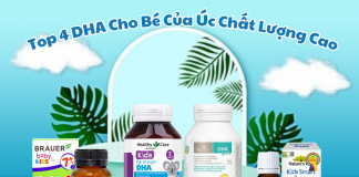 Top 4 DHA cho trẻ của Úc chất lượng cao