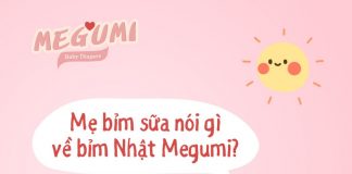 Bỉm Megumi review chân thực từ hội mẹ bỉm sữa