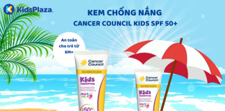 Kem chống nắng Cancer Council dùng cho bé mấy tuổi? kem-chong-nang-Cancer-Council-cho-be-may-tuoi-4