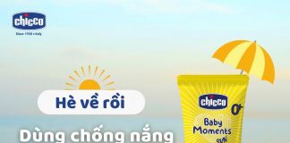 Cách sử dụng kem chống nắng Chicco cho bé hiệu quả kem-chong-nang-chicco-4