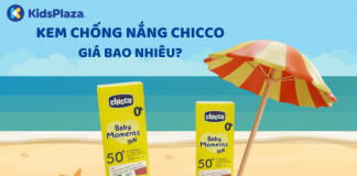 Kem chống nắng Chicco giá bao nhiêu? Mua ở đâu uy tín?