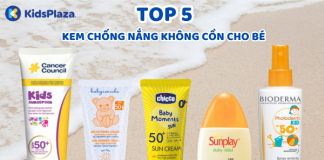 Top 5 kem chống nắng không cồn, an toàn cho trẻ sơ sinh kem-chong-nang-khong-con-6