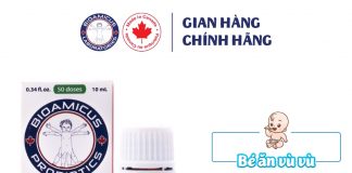 Mua men vi sinh 10 chủng Bioamicus cho bé ở đâu? Giá bao nhiêu?