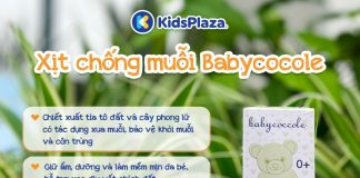 Mua xịt chống muỗi Babycoccole chính hãng ở đâu?