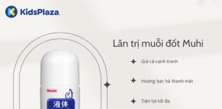 Review lăn trị muỗi đốt Muhi Nhật có tốt không?