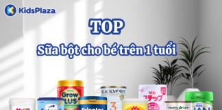 TOP 10 sữa bột cho bé trên 1 tuổi phát triển toàn diện