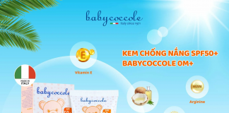 Thành phần kem chống nắng Babycoccole là gì? An toàn không? thanh-phan-kem-chong-nang-Babycocole-2