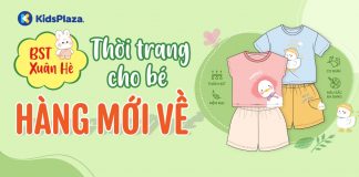 Kidsplaza tung BST thời trang hè 2024 cho bé