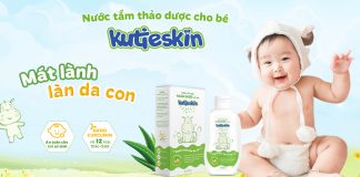 Review chi tiết nước tắm Kutieskin cho bé từ thành phần công dụng