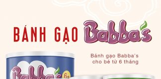 Bánh gạo Babba’s baby có tốt không? Có mấy vị?