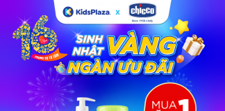 Chicco tung deal sốc mừng sinh nhật 16 tuổi KidsPlaza