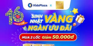 137 Degrees trọn vẹn dinh dưỡng – Mừng sinh nhật KidsPlaza 16 tuổi