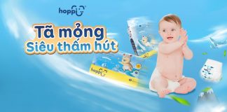 Hướng dẫn cách chọn size tã bỉm Hoppi cho bé hoạt động thoải mái nhất bim-ta-dan-hoppi-airdream-2