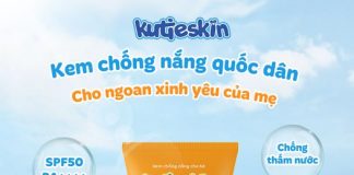 Kem chống nắng Kutieskin chống nước tốt không? kem-chong-nang-kutieskin-chong-nuoc-tot-khong