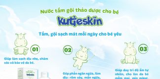 Sữa Tắm Kutieskin Có Tốt Không? Review chi tiết từ các mẹ