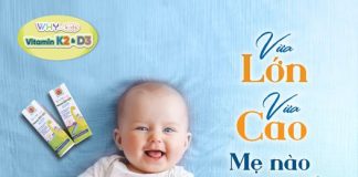 Whykids D3K2 giúp trẻ tăng trưởng chiều cao không?