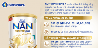 Sữa Nan Supreme pro 1 pha bao nhiêu độ là đúng chuẩn?