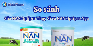 Khám phá điểm khác biệt giữa Sữa Nan Thụy Sĩ và Nan Nga