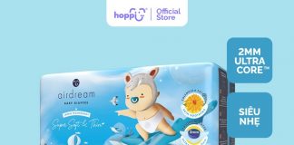 Cập nhật bảng giá mới nhất các loại tã bỉm Hoppi tại KidsPlaza