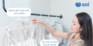 Thành phần nước giặt Aoi có an toàn cho trẻ sơ sinh