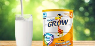 Sữa Abbott Grow có ngọt không? Có dễ uống?