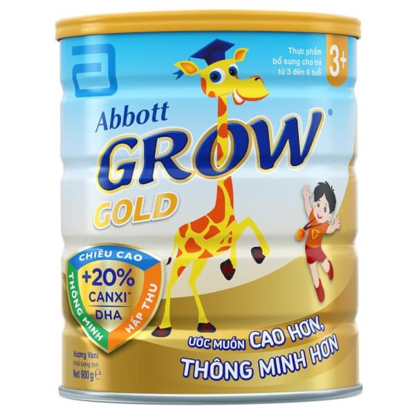 Sữa Abbott Grow 3+ dinh dưỡng cho bé 3-6 tuổi