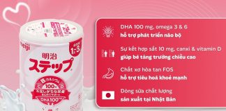 Khám phá lợi ích vượt trội của sữa Meiji cho bé 1-3 tuổi