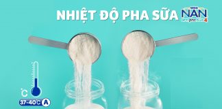 Sữa Nan Optipro Plus pha bao nhiêu độ? Hướng dẫn pha sữa đúng cách