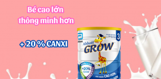 Giải đáp thành phần sữa Abbott Grow 3 gồm những gì?