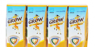 Sữa Grow Abbott pha sẵn 180ml giá bao nhiêu