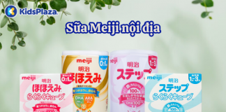 Sữa Meiji nội địa – Nâng tầm dinh dưỡng cho bé yêu