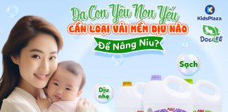 Da con yêu non yếu cần loại vải mềm dịu nào để nâng niu?