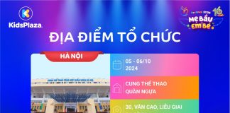 Thời gian và địa điểm tổ chức Festival mẹ bầu và em bé 2024