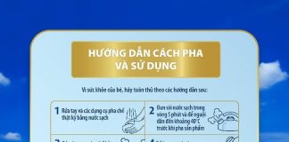 Hướng dẫn mẹ cách pha sữa Frisolac Gold Pro 3 đúng chuẩn