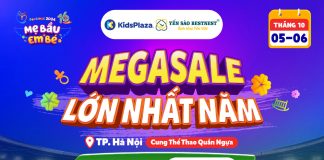 Đến gian hàng Bestnest săn MEGASALE lớn nhất năm tại Festival mẹ bầu và em bé 2024