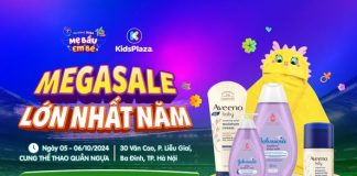 Đến gian hàng Aveeno – Johnson săn MEGASALE lớn nhất năm tại Festival mẹ bầu và em bé 2024